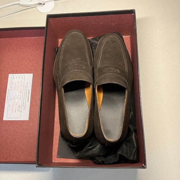 Beckett Simonon Roy Suede Loafers - Size 9US - Brown - Worn Twice main image 8
